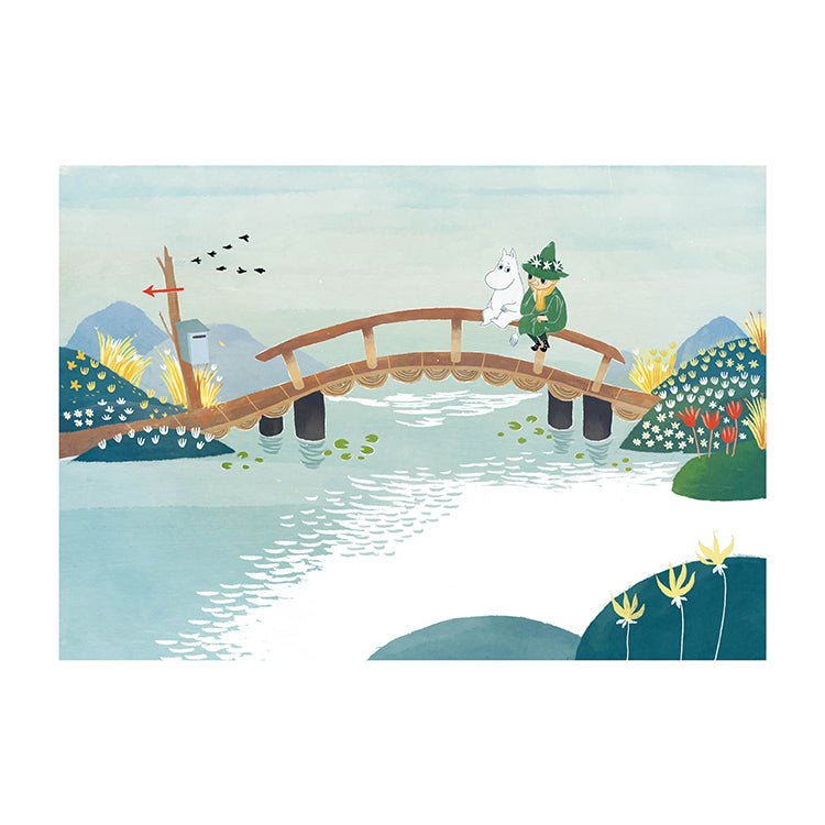 POSTERY ポスター（Moomin and Snufkin）PTR040007