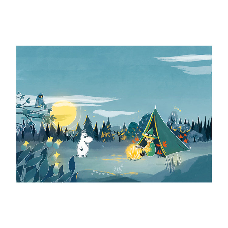 POSTERY ポスター（Moomin Nighttime Campfire）PTR040008