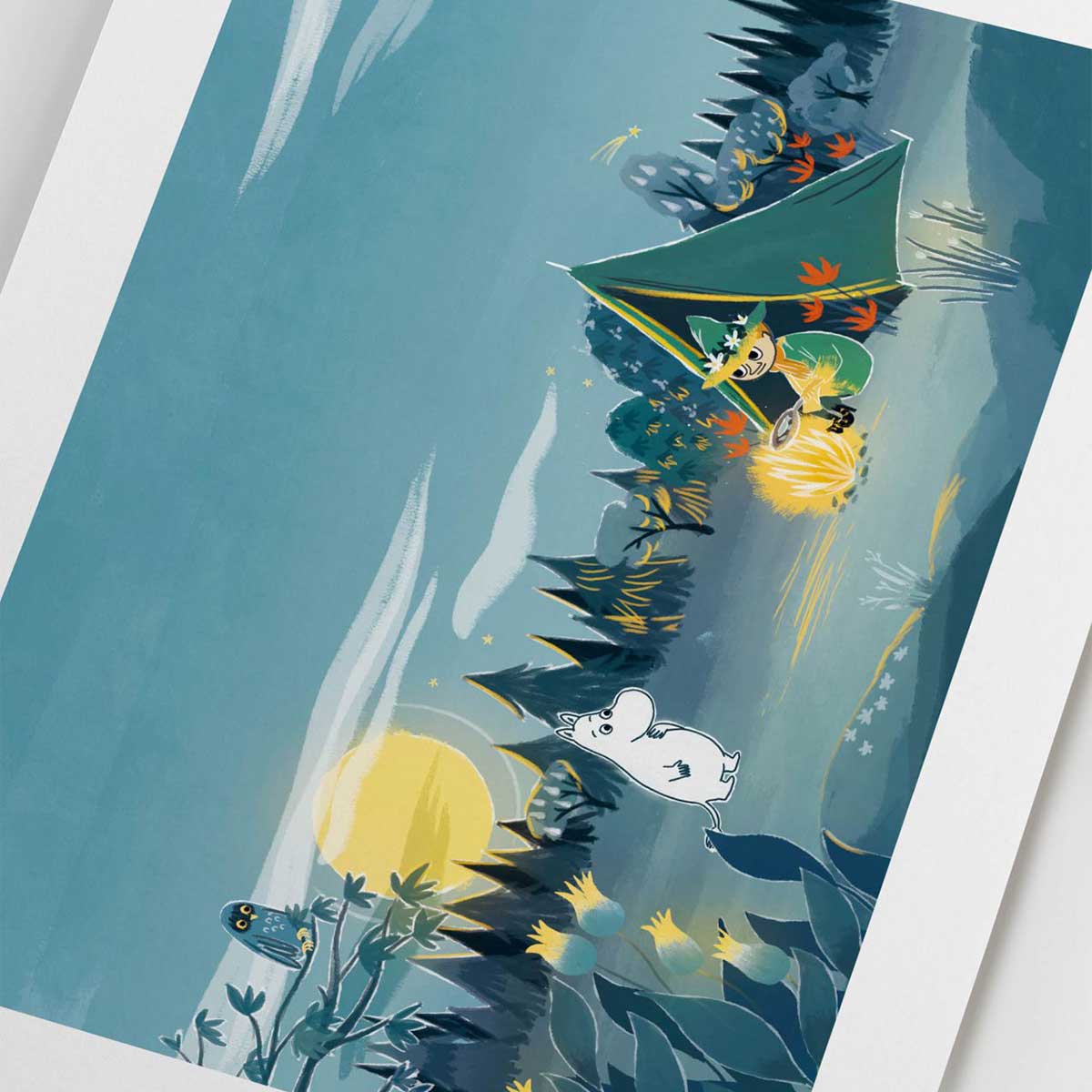 POSTERY ポスター（Moomin Nighttime Campfire）PTR040008