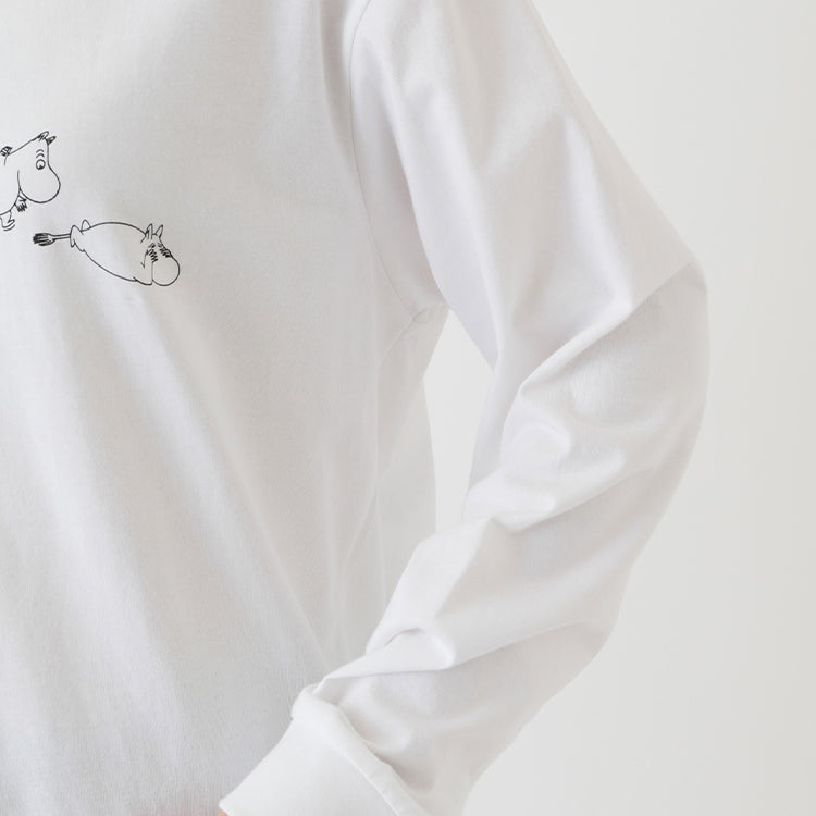 PeopleTree オーガニックコットン長袖カットソーSサイズ（ムーミン）MPOJ012-AG20'15