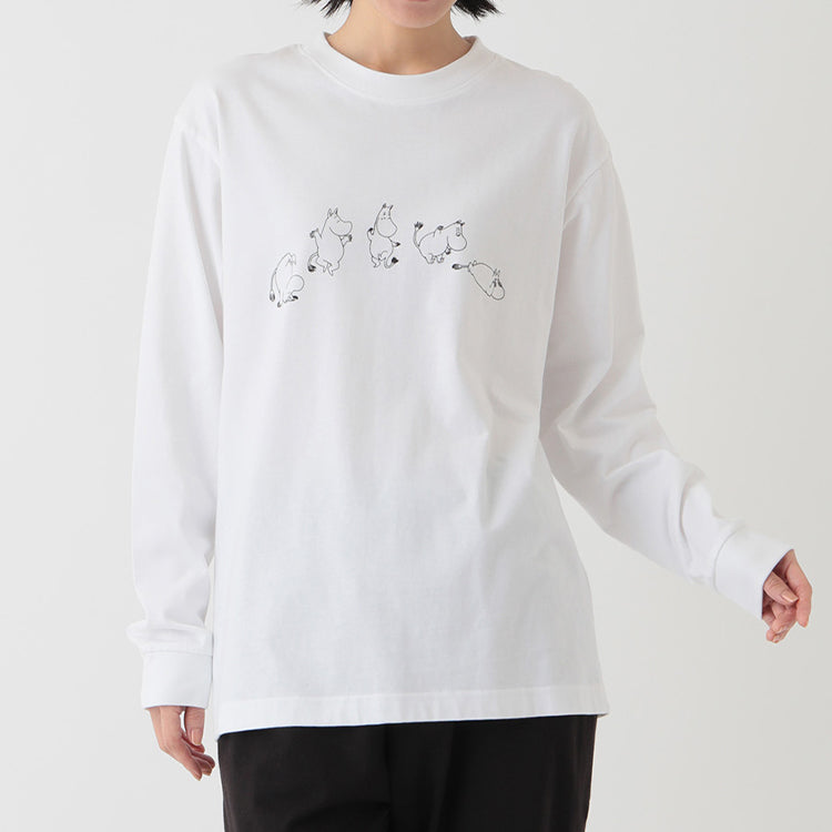 PeopleTree オーガニックコットン長袖カットソーSサイズ（ムーミン）MPOJ012-AG20'15