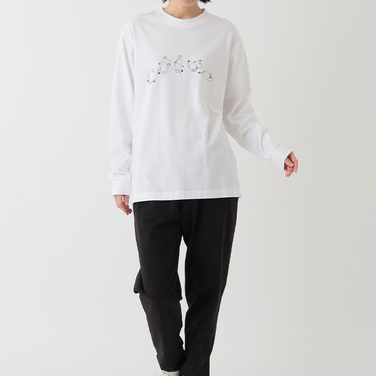 PeopleTree オーガニックコットン長袖カットソーSサイズ（ムーミン）MPOJ012-AG20'15