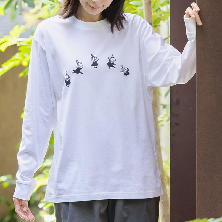 PeopleTree オーガニックコットン長袖カットソーSサイズ（リトルミイ）MPOJ012-AG20'18