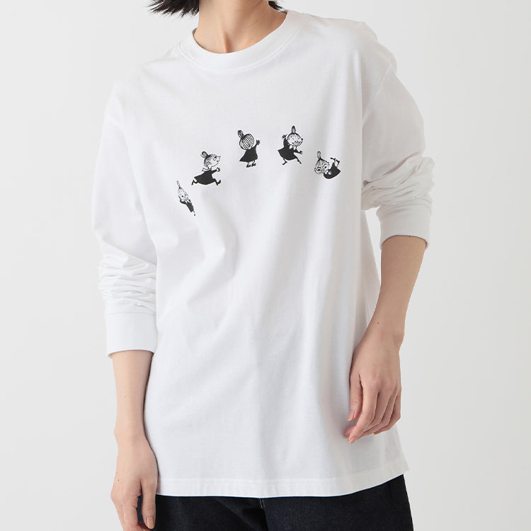 PeopleTree オーガニックコットン長袖カットソーSサイズ（リトルミイ）MPOJ012-AG20'18