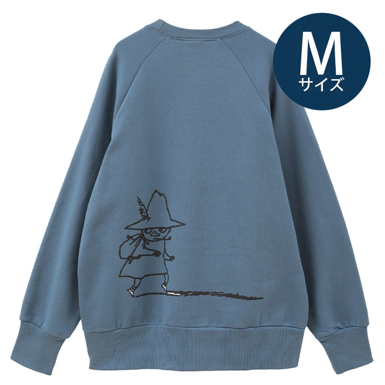 PeopleTree オーガニックコットン裏毛スウェットM（スナフキン）MPOJ006-AG31'52