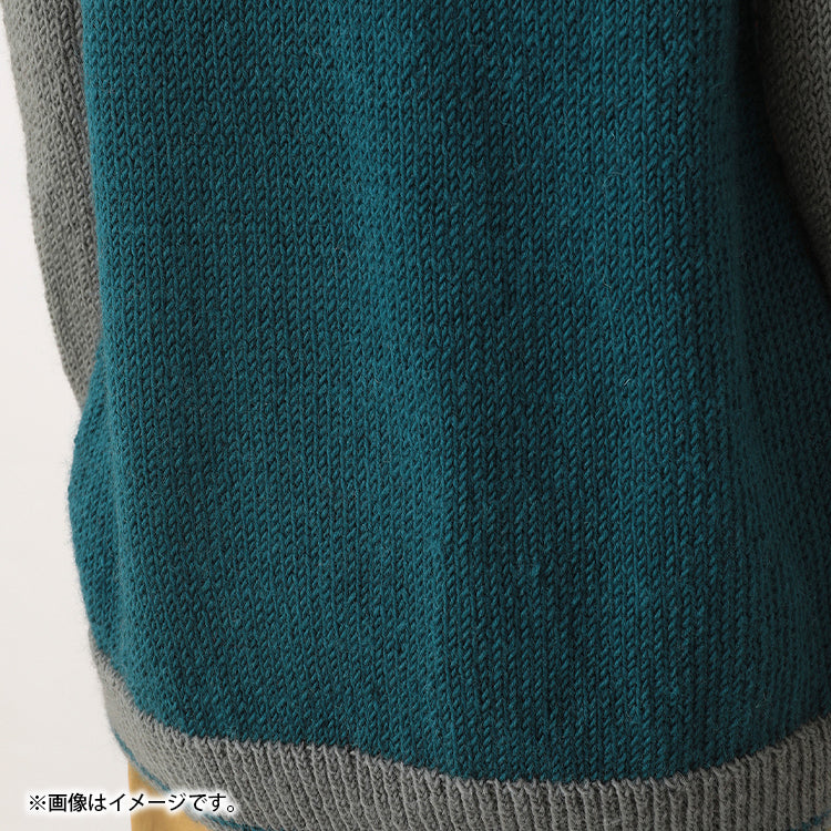 PeopleTree 手編みニットプルオーバー（ボーダー/リトルミイ）LKT10-KS-W14'69