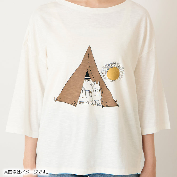 PeopleTree オーガニックコットンTシャツMサイズ（ムーミン一家）MPOJ011-AG35'13