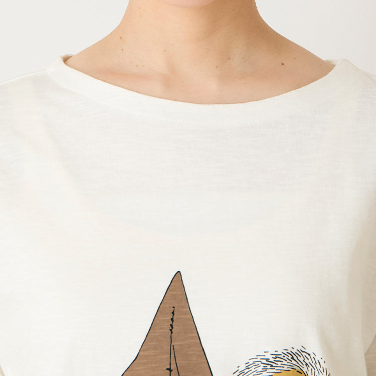 PeopleTree オーガニックコットンTシャツMサイズ（ムーミン一家）MPOJ011-AG35'13