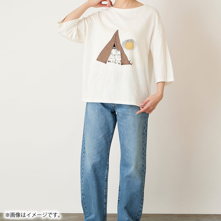PeopleTree オーガニックコットンTシャツMサイズ（ムーミン一家）MPOJ011-AG35'13