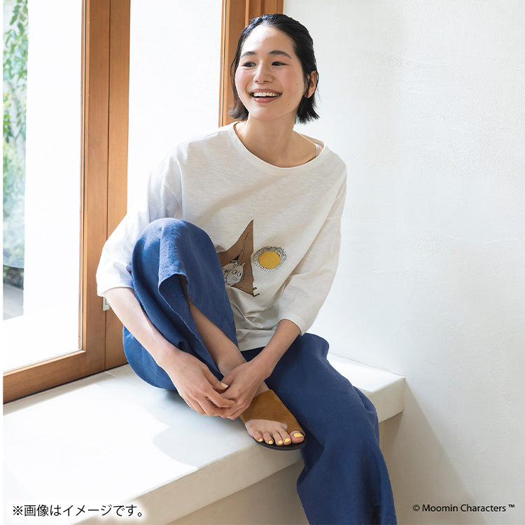 PeopleTree オーガニックコットンTシャツMサイズ（ムーミン一家）MPOJ011-AG35'13