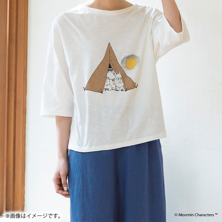 PeopleTree オーガニックコットンTシャツMサイズ（ムーミン一家）MPOJ011-AG35'13