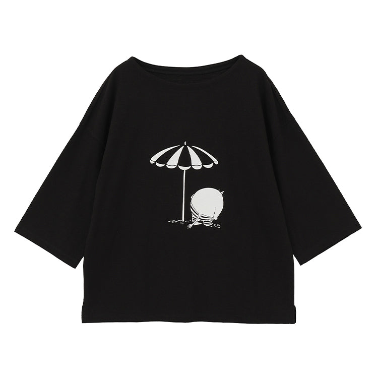 PeopleTree オーガニックコットンTシャツMサイズ（ムーミン）MPOJ011-AG35'16