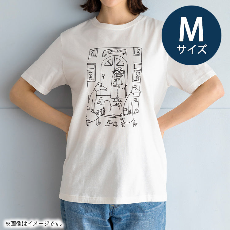 4月上旬頃お届け予定＊PeopleTree オーガニックコットンユニセックスTシャツMサイズMPOJ004-AG30-216139'27＜予約商品＞