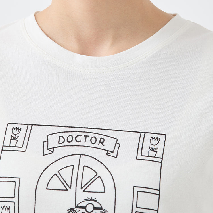 4月上旬頃お届け予定＊PeopleTree オーガニックコットンユニセックスTシャツMサイズMPOJ004-AG30-216139'27＜予約商品＞