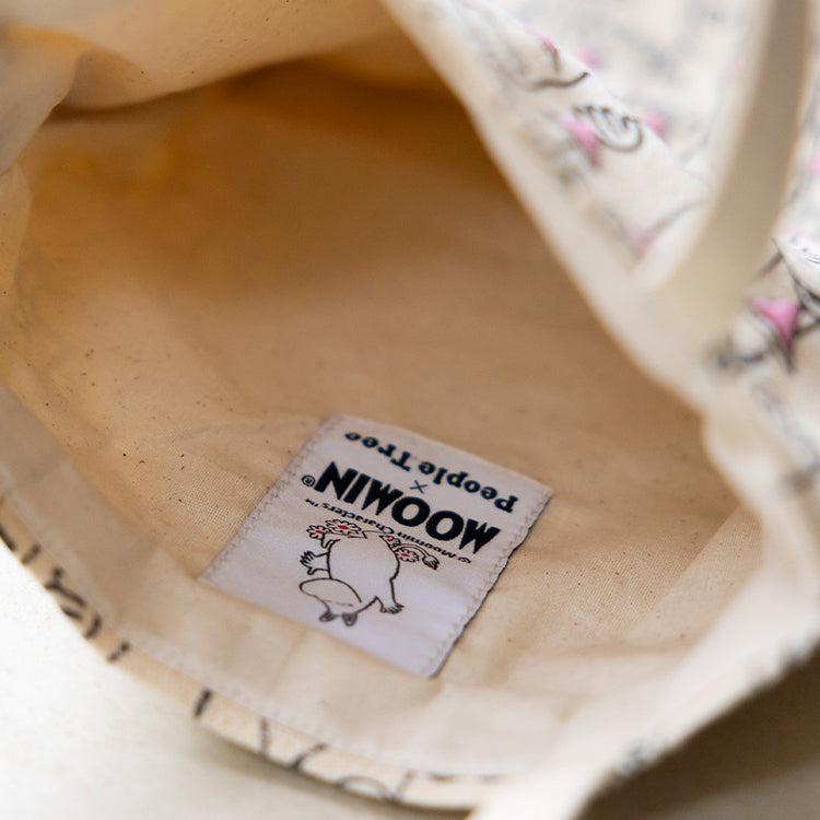 PeopleTree手刺しゅうミニトート（ニョロニョロ/乾杯）SAIAB7-A25'59