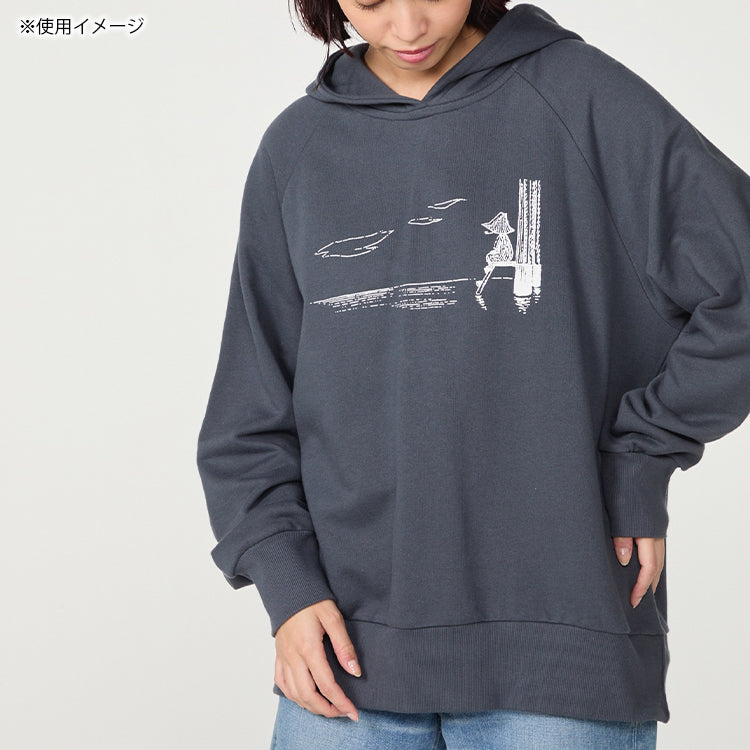 PeopleTree オーガニックコットン裏毛フーディーMサイズ（スナフキン）MPOJ007-AG31-45
