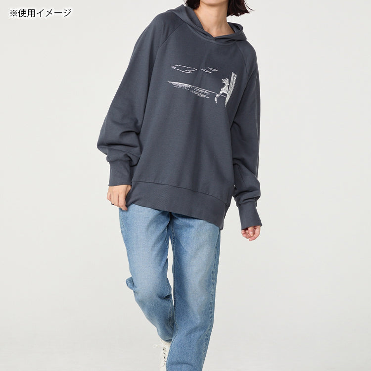 PeopleTree オーガニックコットン裏毛フーディーMサイズ（スナフキン）MPOJ007-AG31-45