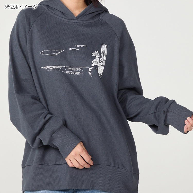 PeopleTree オーガニックコットン裏毛フーディーMサイズ（スナフキン）MPOJ007-AG31-45