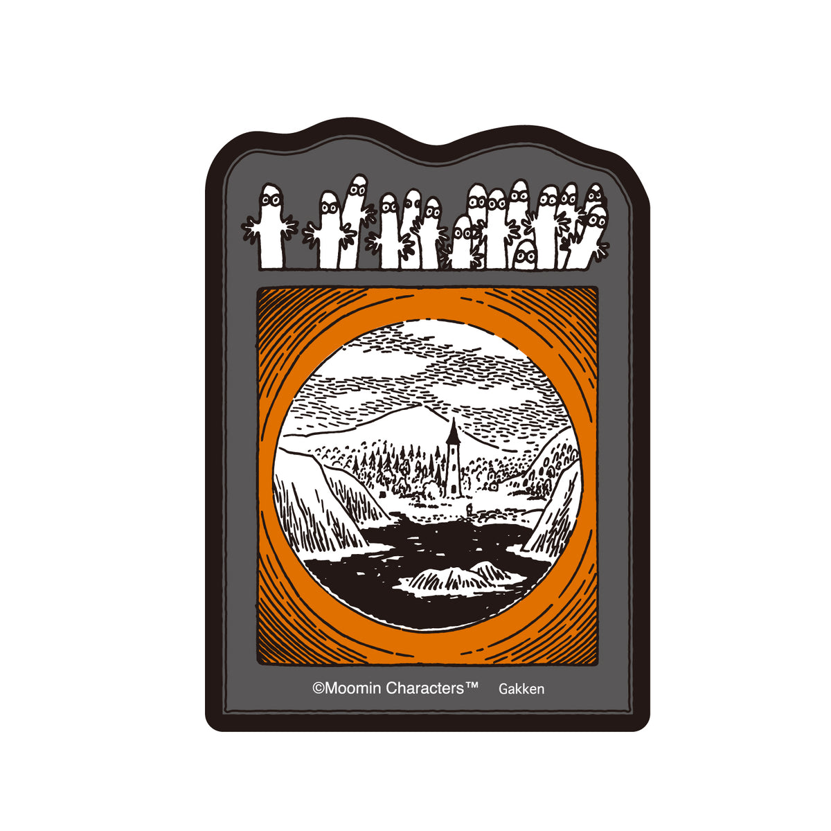 ステッカー（アウトドア/ムーミン谷）DM03839