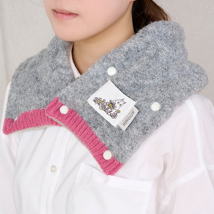 ワッペン付スヌーペット（ムーミン/グレー）YM2526337