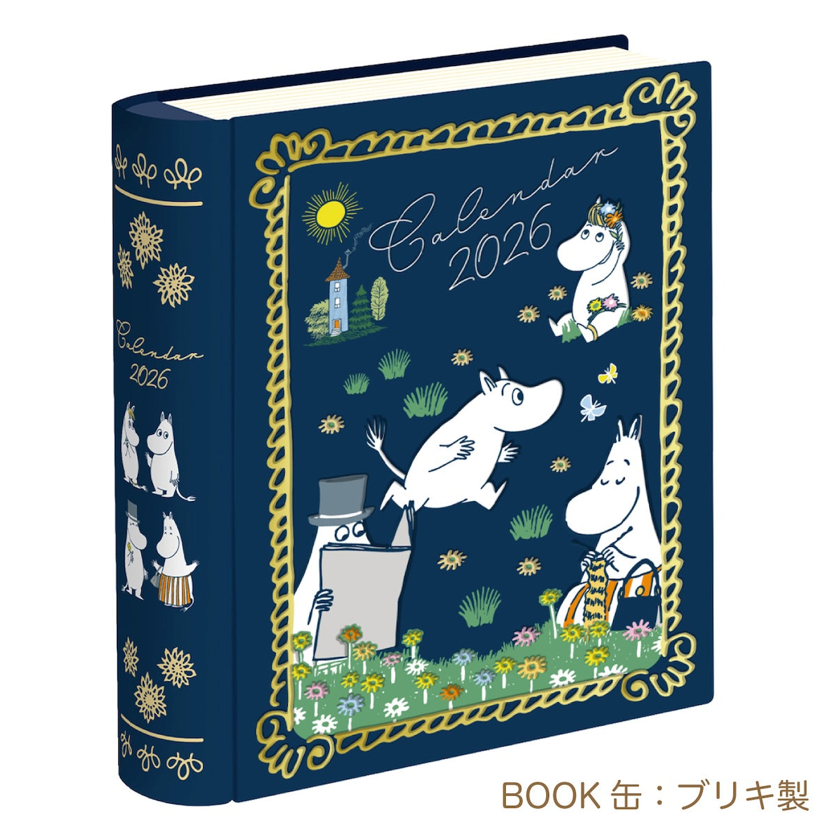 BOOK缶カレンダー（ファミリー）M21001 - MOOMIN SHOP