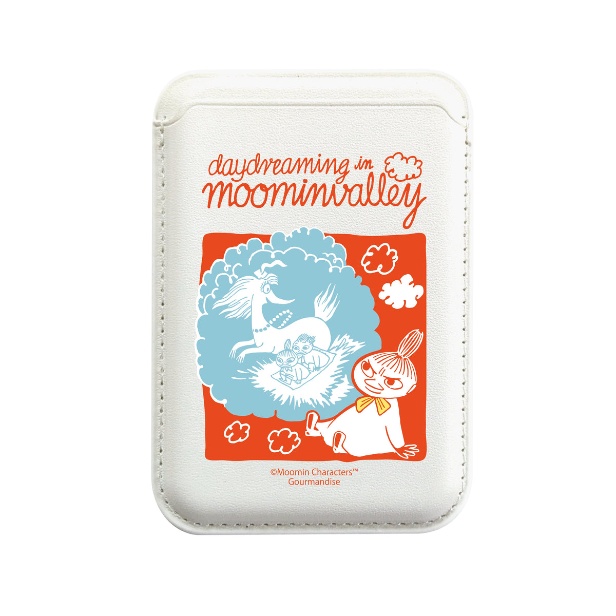 MagSafe対応カードウォレット（daydreaming in moominvalley/リトルミイ）MMN-303B【航空便不可】