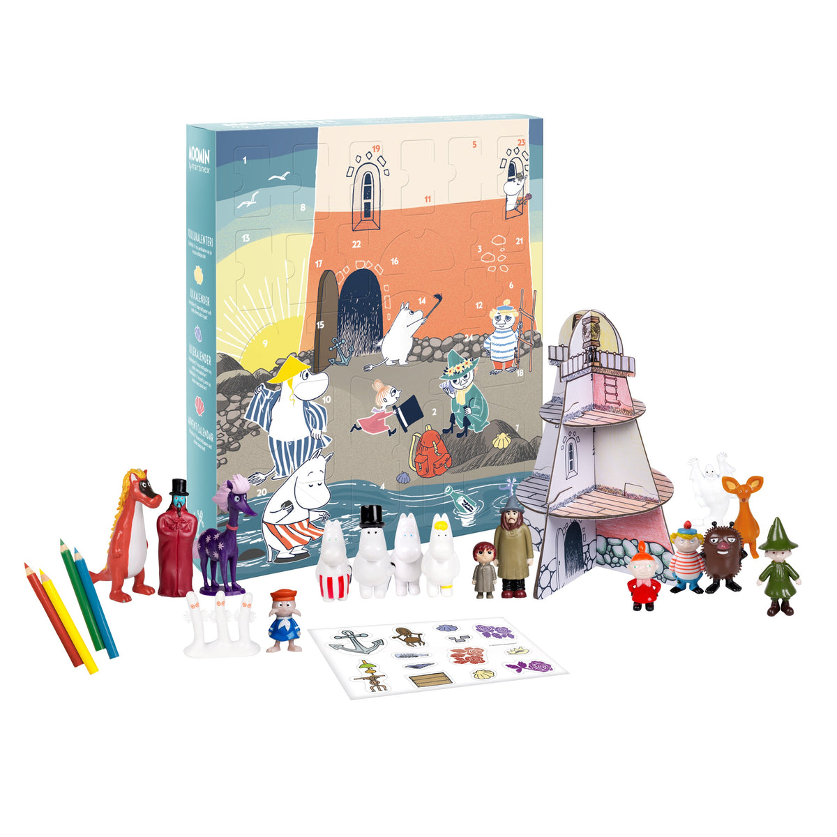 2025年1月中旬頃お届け予定＊【1/3(金)初売り】MOOMIN ARABIA ムーミンズデイ2024 マグ（2024アドベントカレンダーセット）【期間限定・特別価格】＜予約商品＞