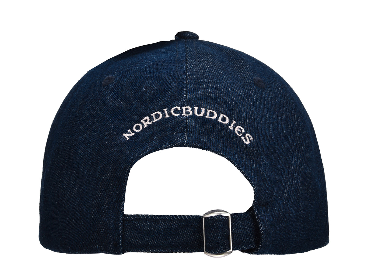 Nordicbuddies デニムキャップ（ムーミン/スノークのおじょうさん/ネイビー）NOV11D