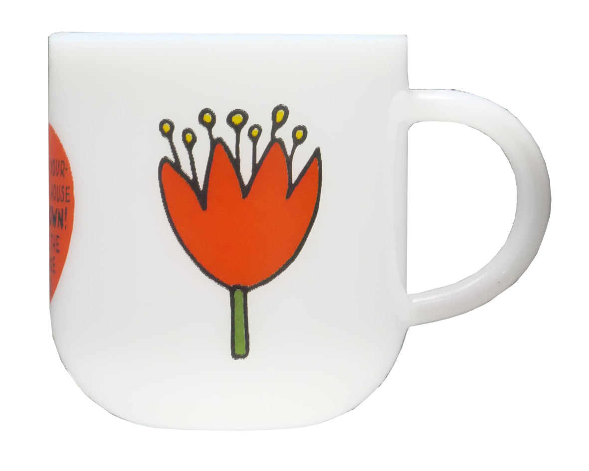 乳白耐熱マグ（リトルミイ）MM-G39-002