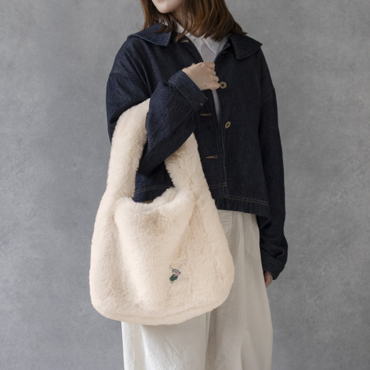 ムーミン グッズSNOWY WAY HOME ファーバッグ&チャームセット【公式限定】