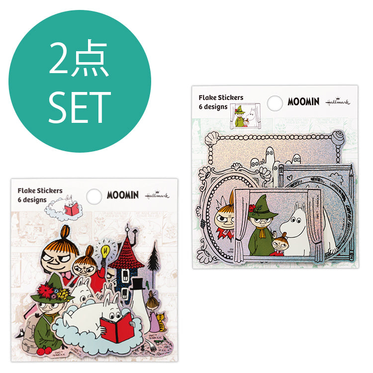 箔フレークステッカー 2種セット - MOOMIN SHOP