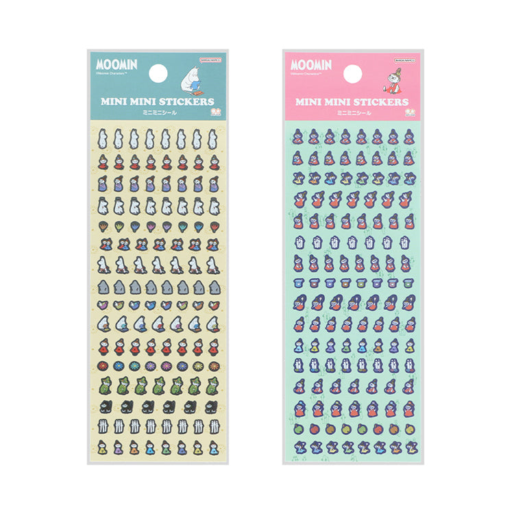 ミニミニシール2種セット（ムーミン/リトルミイ）【当店限定セット】