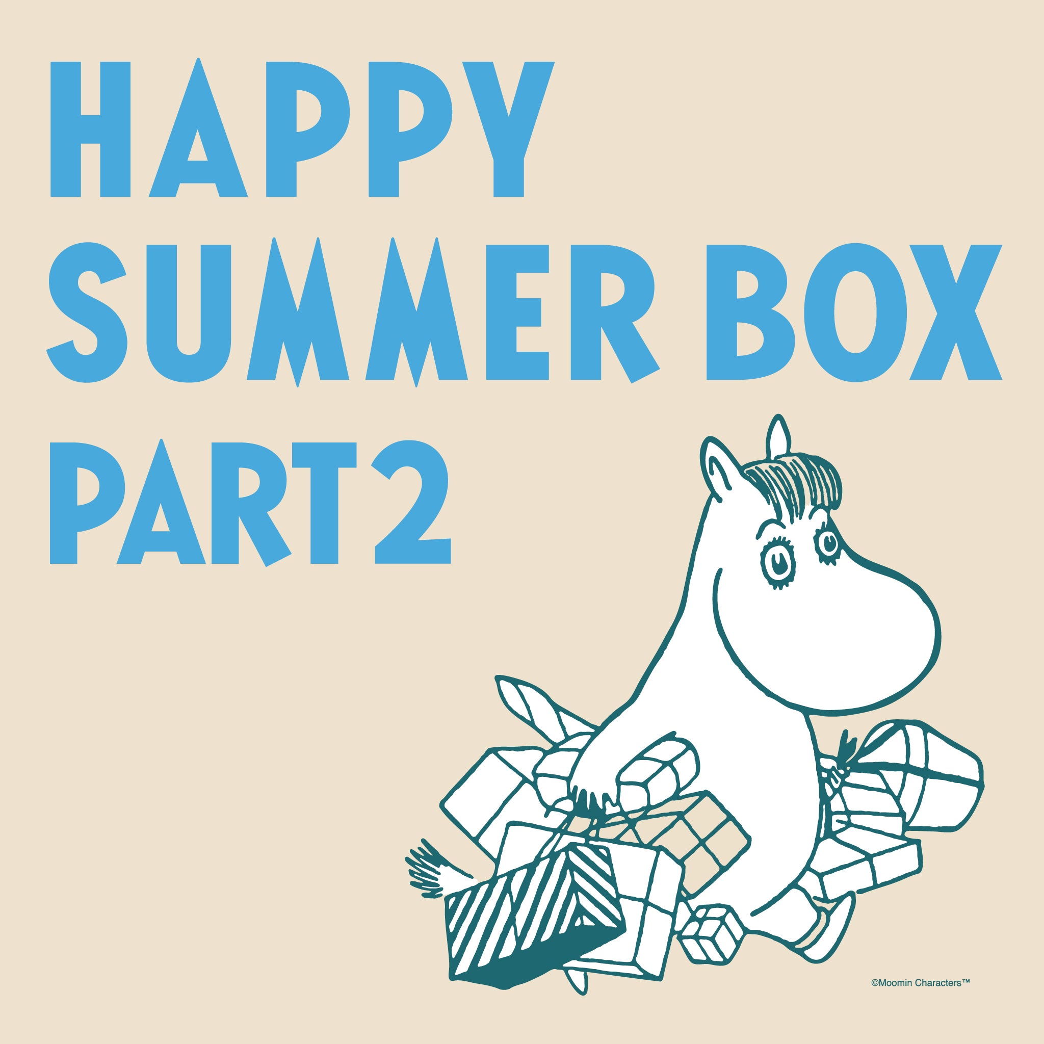 ご予約商品】HAPPY SUMMER BOX 2023 10000 PART2 - MOOMIN SHOP