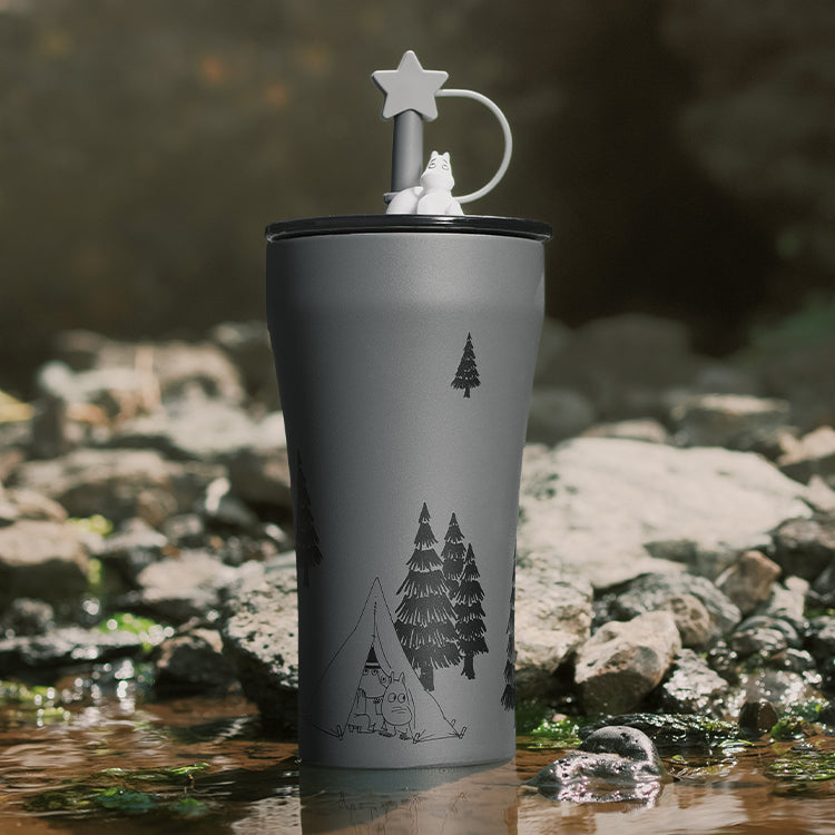 STTOKE×MOOMIN ストロー付きタンブラー590ml