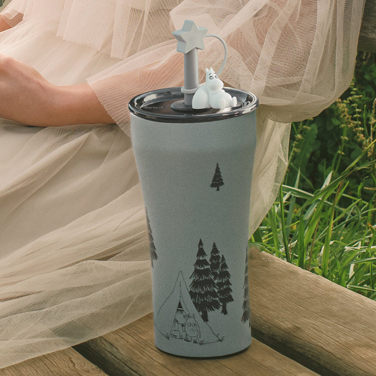 STTOKE×MOOMIN ストロー付きタンブラー590ml