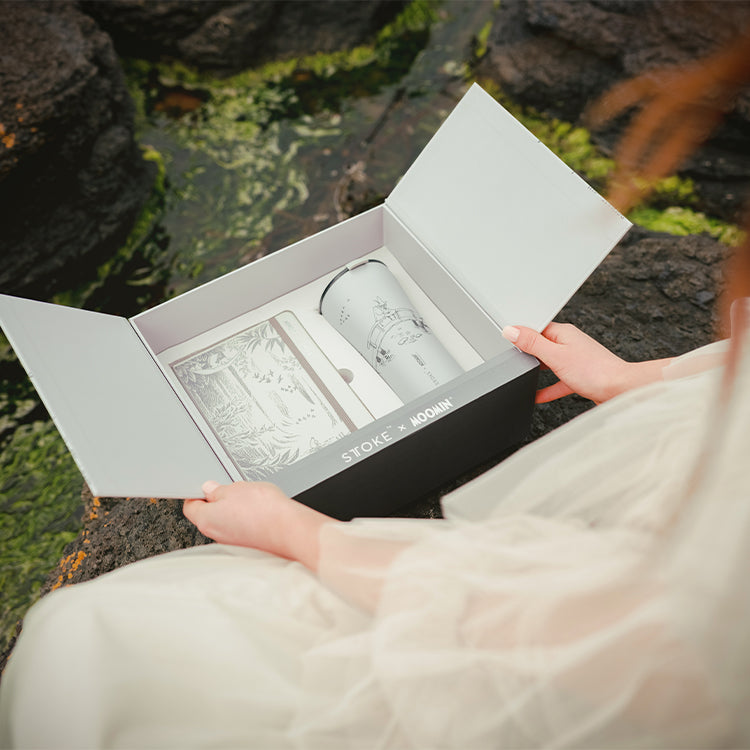 STTOKE×MOOMIN モレスキンセット（タンブラー＆ノート）