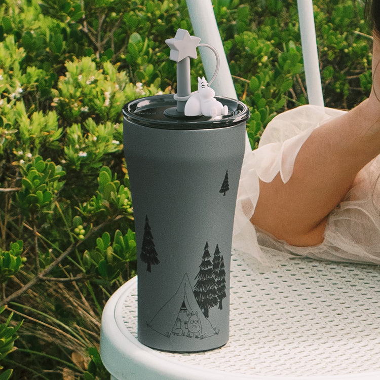 STTOKE×MOOMIN ストロー付きタンブラー590ml