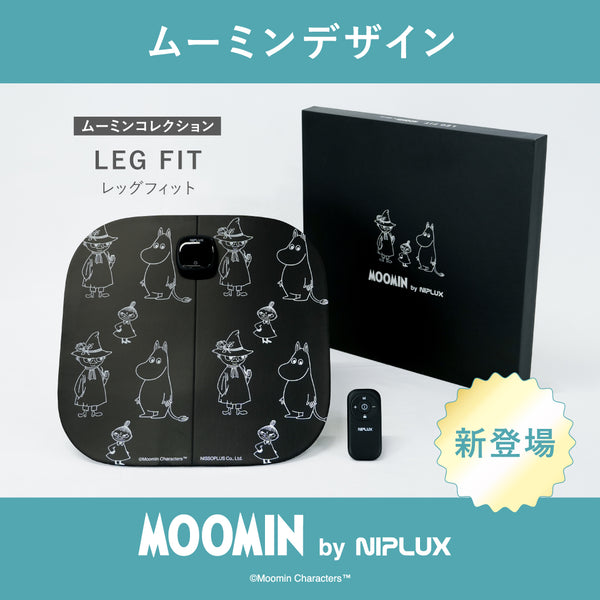 12月中旬頃お届け予定＊NIPLUX LEG FIT（ムーミン）NP-LF23BK-MM【航空