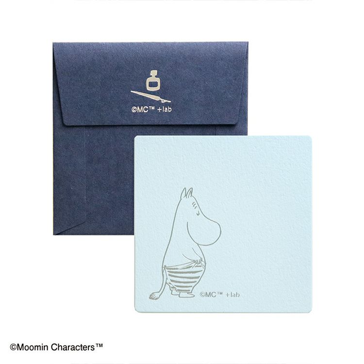 cashico 正方形カード 封筒セット（ムーミン）351664 - MOOMIN SHOP