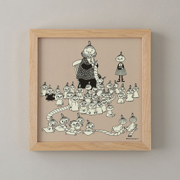 MOOMIN TRIBUTE WORKS×a good view アートポスター フレーム