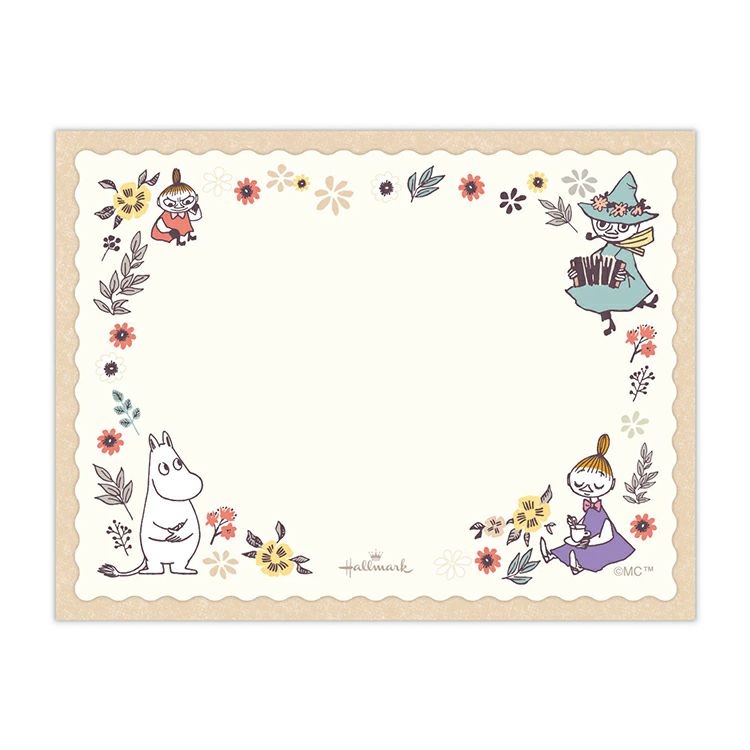 ミニメッセージカードセット（フラワー）829216 - MOOMIN SHOP