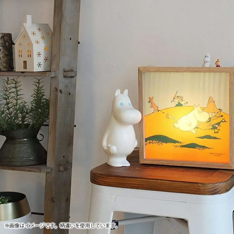 art frame lamp table（wall ocean）LA5502BK＜取り寄せ品＞