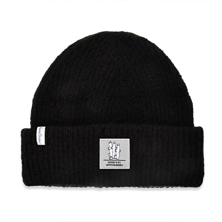 Nordicbuddies ニットキャップ（ナチュラルビーニー/ブラック）HATT15A