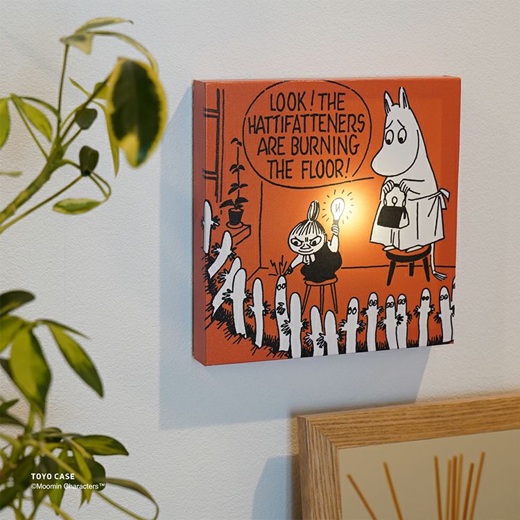 LEDキャンバスアート（RED）LCA-MMN-RE - MOOMIN SHOP