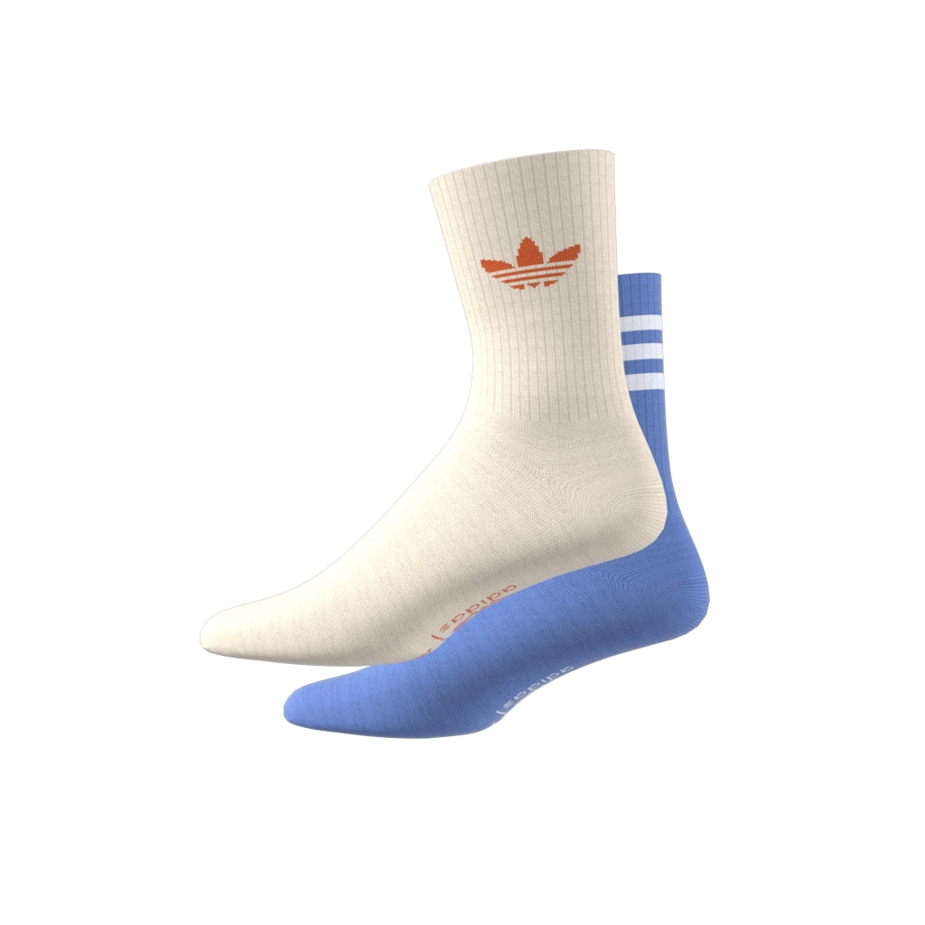 ADIDAS SOCKS 2PP MOOMIN ﾌﾞﾙｰﾌｭｰｼﾞｮﾝ/ﾜﾝﾀﾞｰﾎﾜｲﾄﾒﾗﾝｼﾞS - MOOMIN SHOP