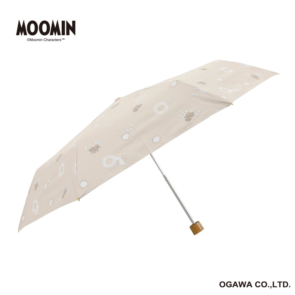 晴雨兼用折畳傘（ニョロニョロ/海岸）56197 - MOOMIN SHOP