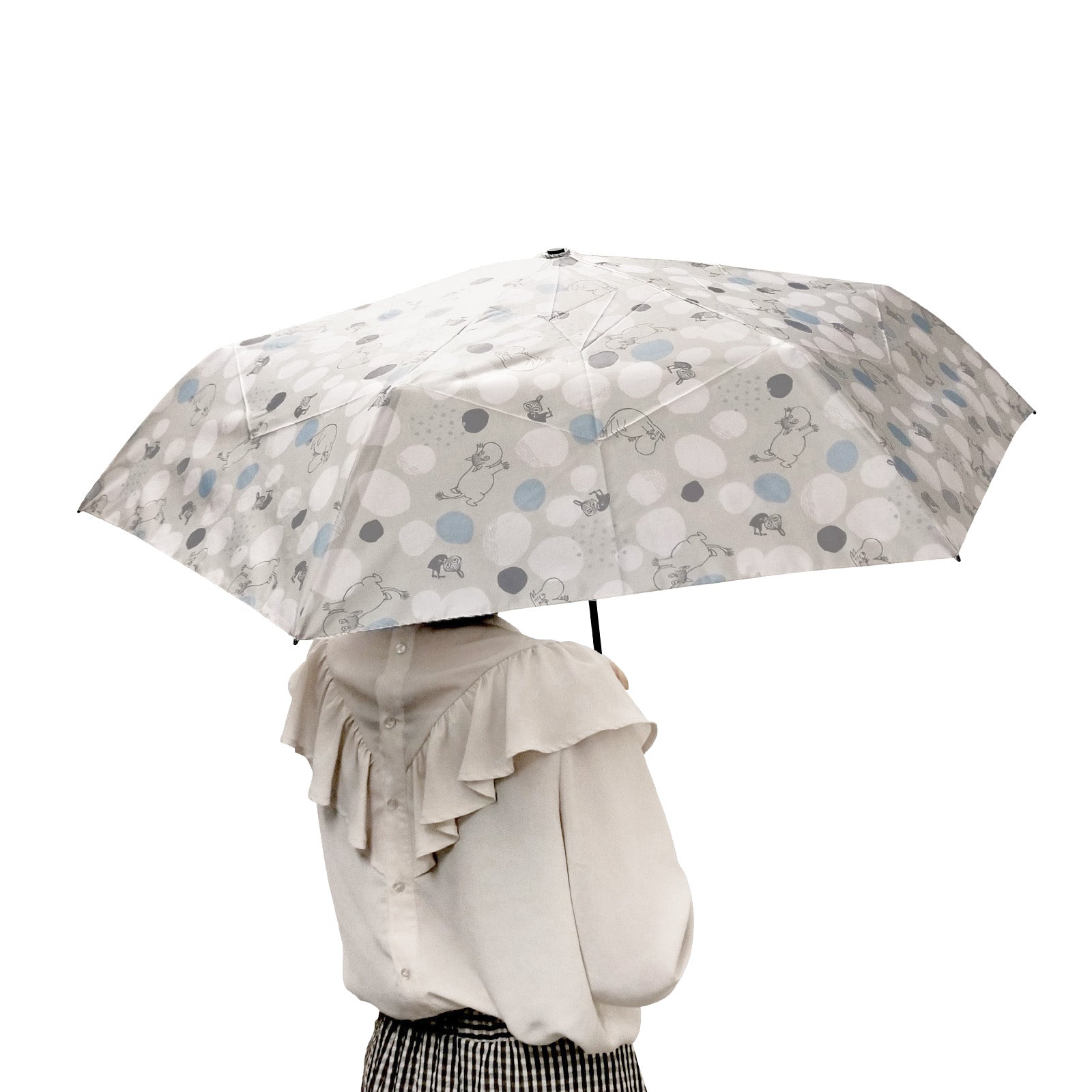 3段折りたたみ傘 かすみドット - MOOMIN SHOP