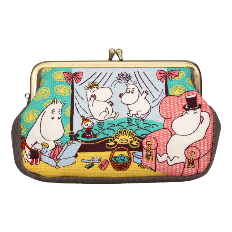 畳刺しゅうペンポーチ がま口（ホテル）S1427539 - MOOMIN SHOP