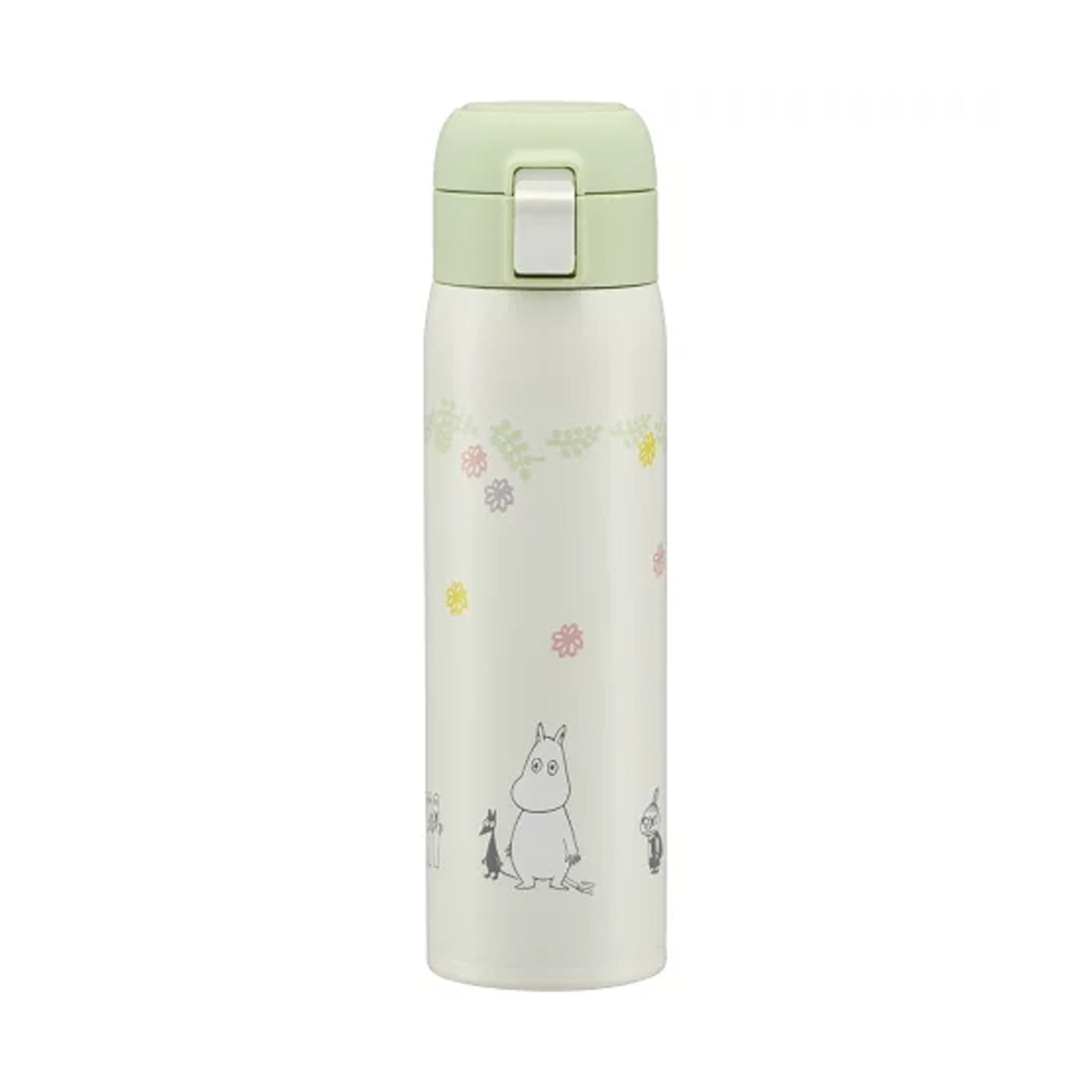 MOOMIN水筒 ステンレスボトル480ml 木目調 (スナフキン)