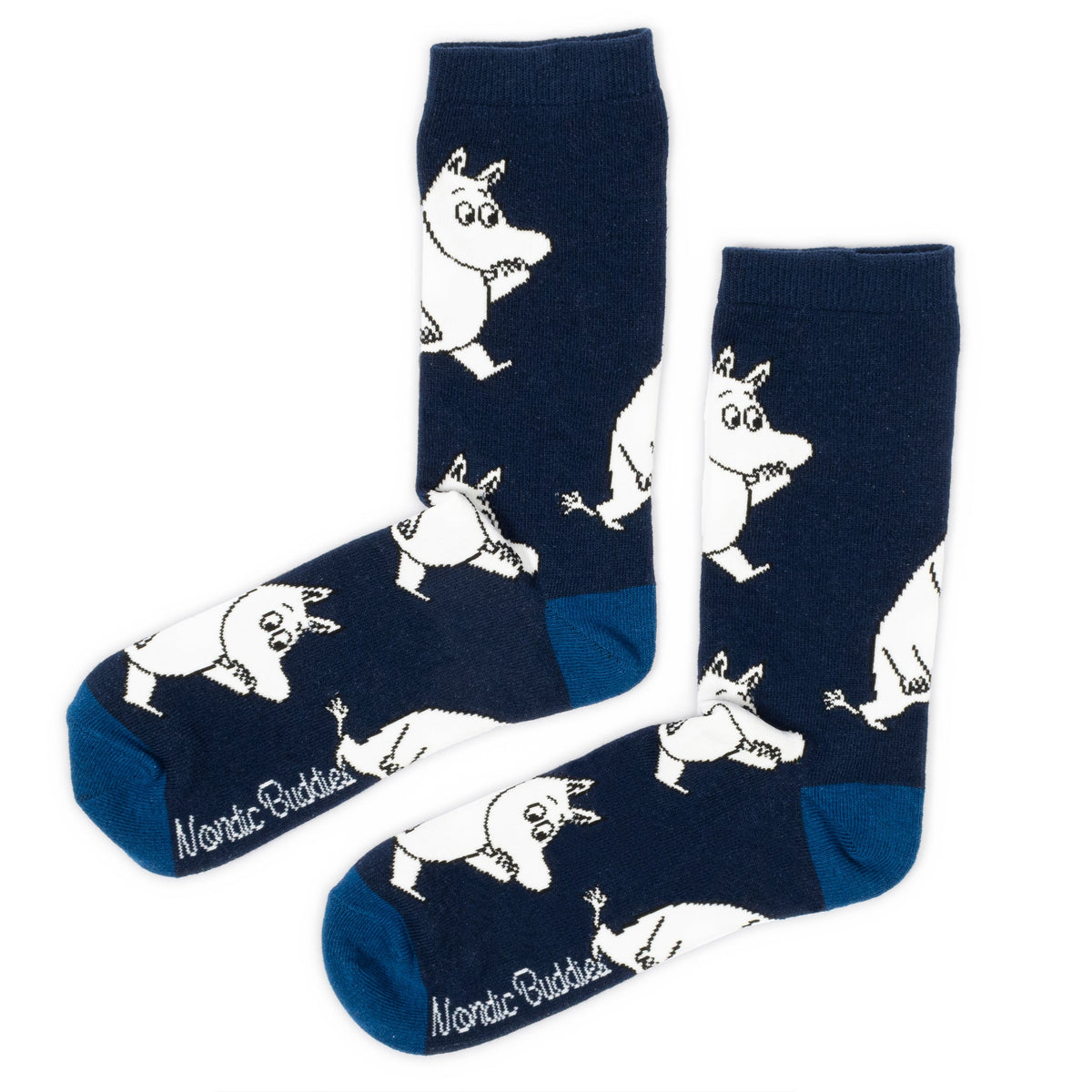 Nordicbuddies Classic Socks (Moomin/Blue) MOOMIN23A